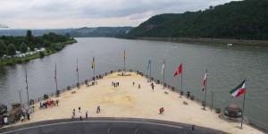Deutsches Eck an Mosel und Rhein