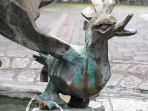 Ente in Koblenz