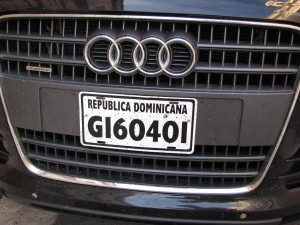 Autokennzeichen der Dominikanischen Republik