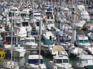 Yachten im Hafen von Royan