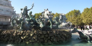 Brunnen in Bordeaux