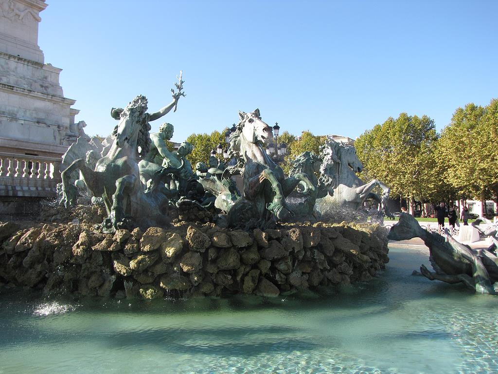 Brunnen in Bordeaux