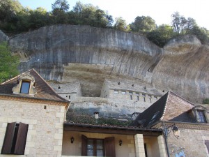 Felsen von Les Eyzies