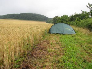 Zelten am Todesstreifen