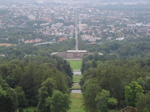 Blick vom Herkules auf Kassel