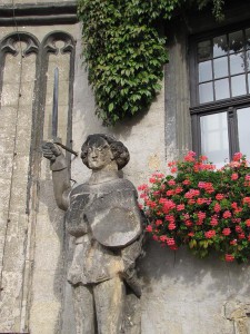 Rolandfigur in Quedlinburg