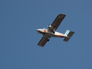 Flugzeug nach Wangerooge