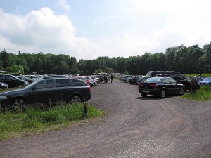 Nun voller Parkplatz