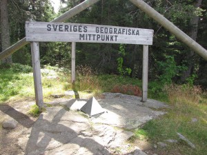 Geografischer Mittelpunkt von Schweden