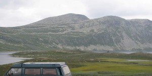 Übernachten im Camper am Gaustatoppen