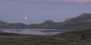 Sonnenuntergang am Gaustatoppen