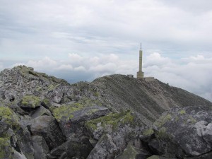 Gipfel des Gaustatoppen