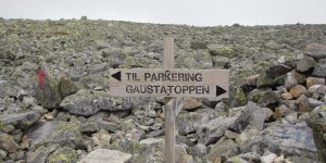 Wanderweg zum Gaustatoppen