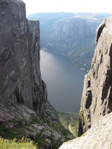 Auf dem Kjeragmassiv unterwegs