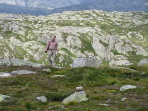 Wanderweg im Kjeragmassiv