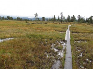 Wanderung zum Mittelpunkt von Norwegen