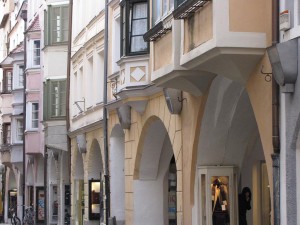Laubengänge in Brixen