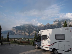 Wohnmobil am Gardasee