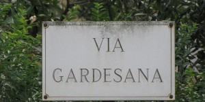 Via Gardesana ist die Ostuferstraße