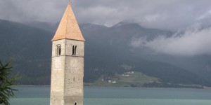 Kirchturm im Reschensee