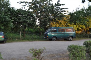 Stellplatz für Wohnmobil in Schenkenschanz