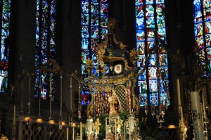 Altar in der Luxemburger Kathedrale