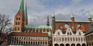 Panorama auf Lübeck