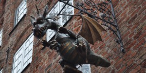 Drache am Theaterfigurenmuseum