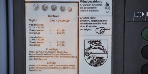 Automat für Kurtaxe