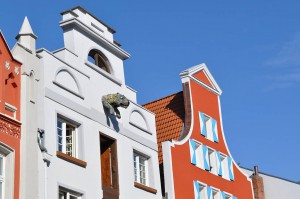 Details an der Hausfassade