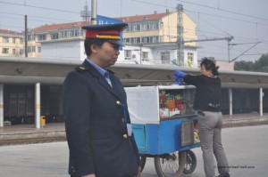 Bahnhof in Jining