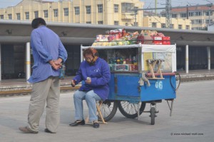 Bahnhof in Jining