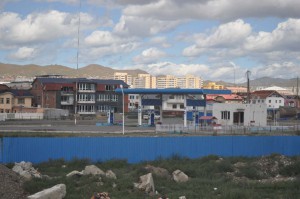 Tankstelle in Ulaan Bator