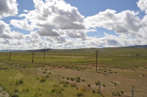 Landschaft der Mongolei