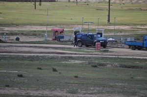 Tankstelle in der Mongolei
