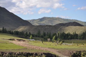 Mongolische Landschaft