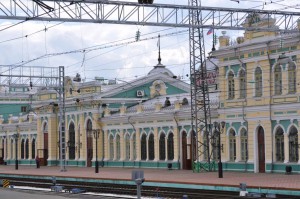 Bahnhof in Irkutsk