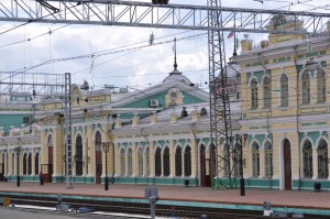 Bahnhof in Irkutsk