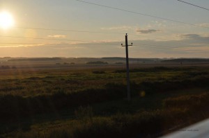 Dämmerung in Sibirien