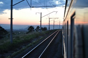 Unterwegs mit der Bahn
