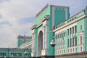 Bahnhof von Novosibirsk