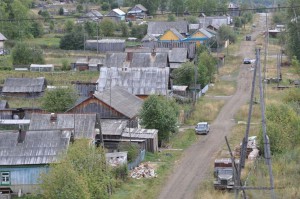 Russisches Dorf Shamary