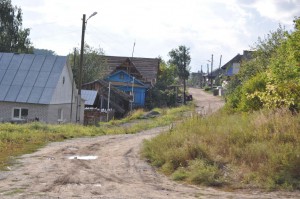 Russisches Dorf Lobanovo