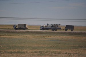Lkw-Panne in der Mongolei