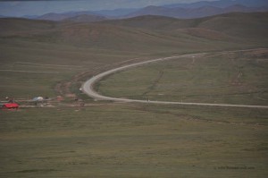 Mongolische Straße