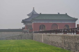 Himmelstempel im Smog