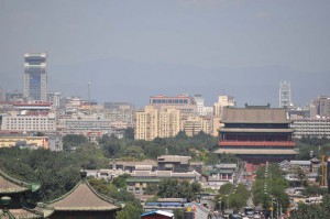 Blick über Peking