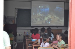 chinesischer Klassenraum