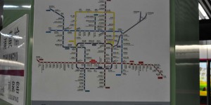 Fahrplan der Pekinger Metro