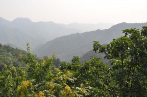 Landschaft bei Mutianyu